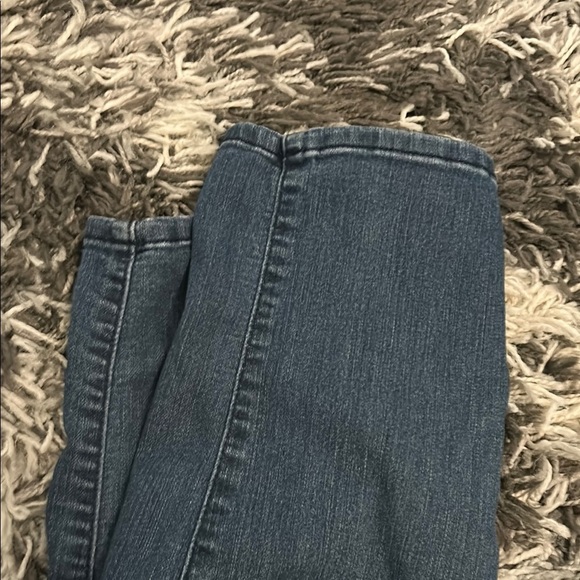 Democracy Blue Skinny Jeans with Distressed Details - Picture 3 of 6